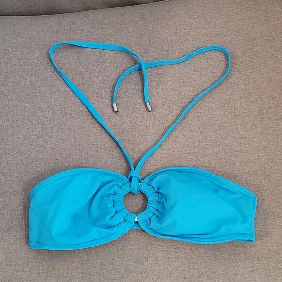 Michael Kors bandeau bikini top Size 4 EUC - Picture 1 of 5